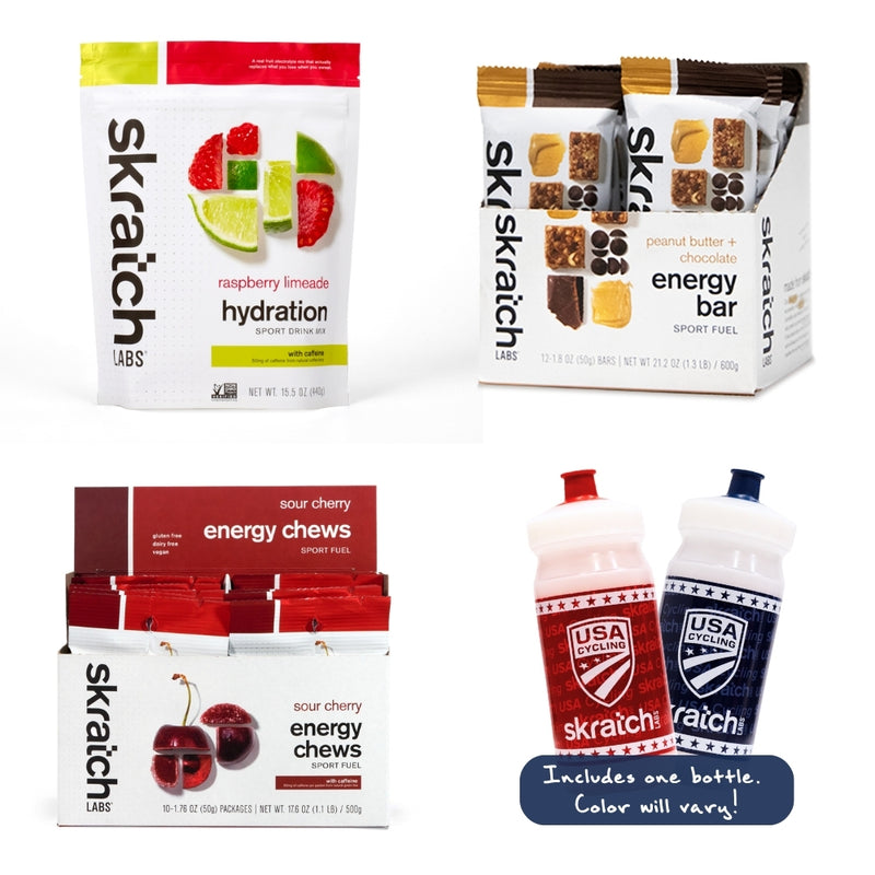 USA Cycling x Skratch Labs “Pro Perk” Kit – Fuel System Edition