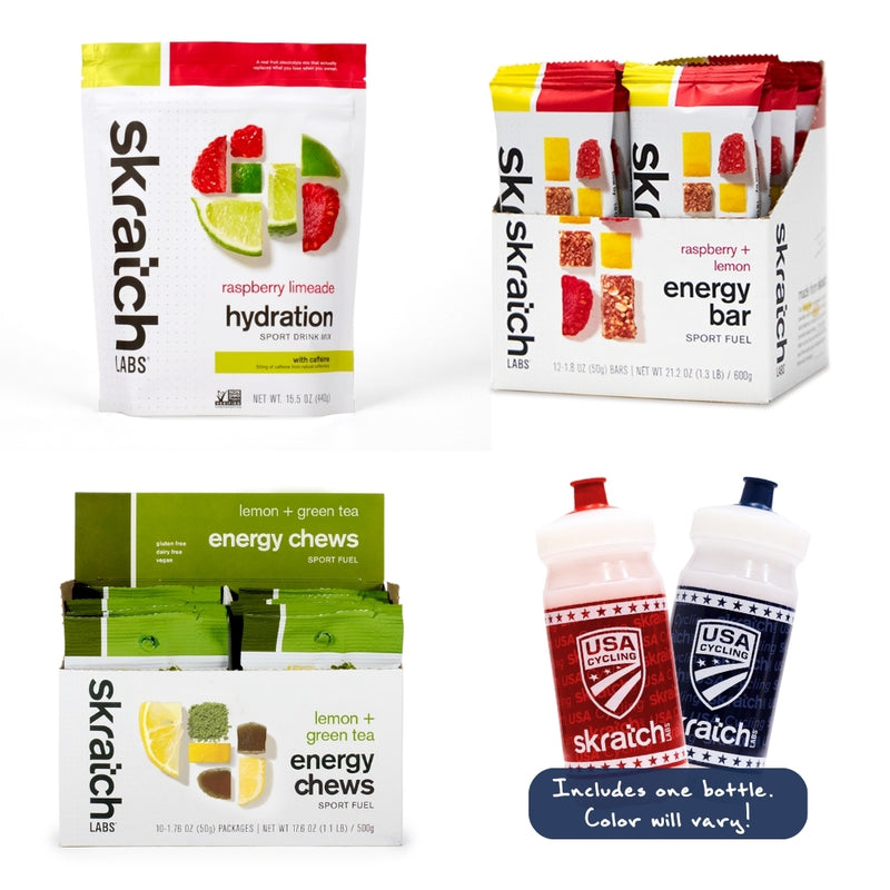 USA Cycling x Skratch Labs “Pro Perk” Kit – Fuel System Edition