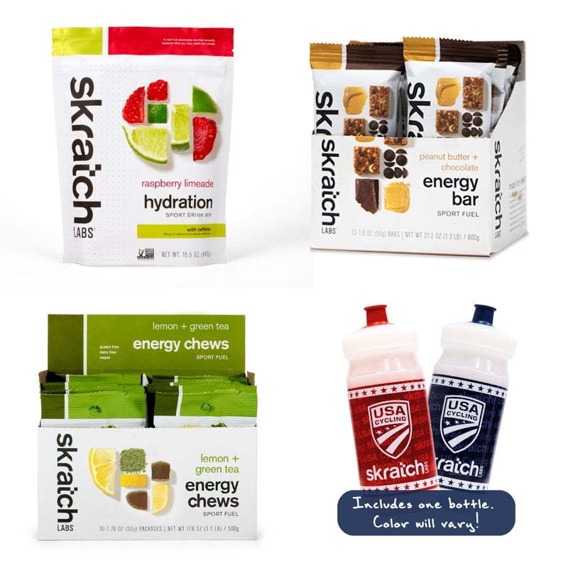 USA Cycling x Skratch Labs “Pro Perk” Kit – Fuel System Edition