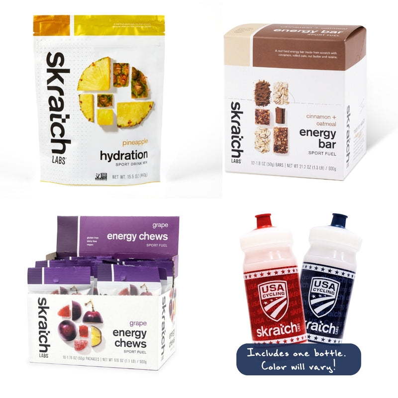 USA Cycling x Skratch Labs “Pro Perk” Kit – Fuel System Edition