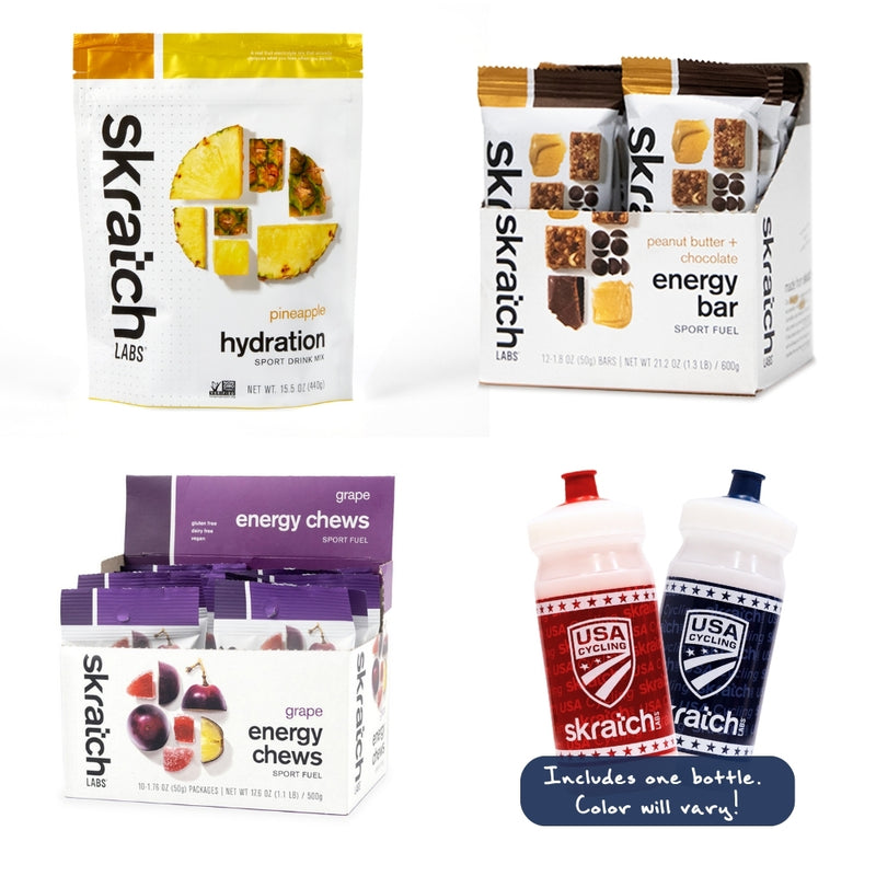 USA Cycling x Skratch Labs “Pro Perk” Kit – Fuel System Edition
