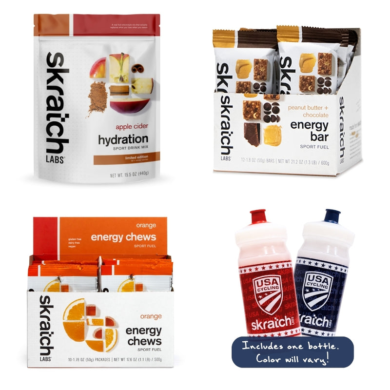 USA Cycling x Skratch Labs “Pro Perk” Kit – Fuel System Edition