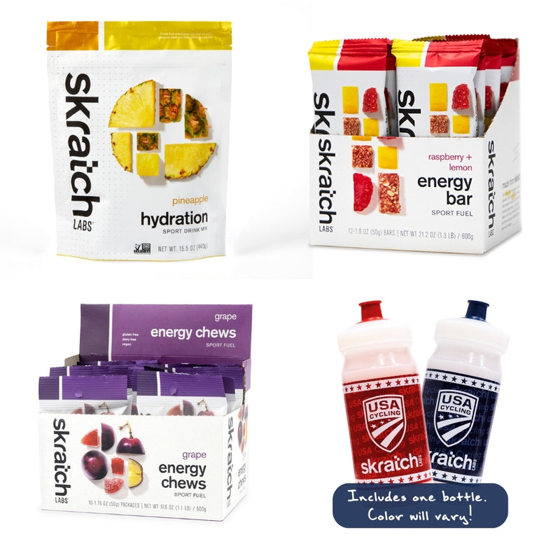 USA Cycling x Skratch Labs “Pro Perk” Kit – Fuel System Edition