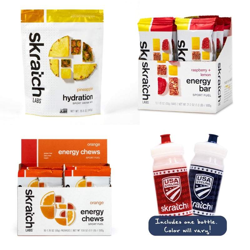 USA Cycling x Skratch Labs “Pro Perk” Kit – Fuel System Edition