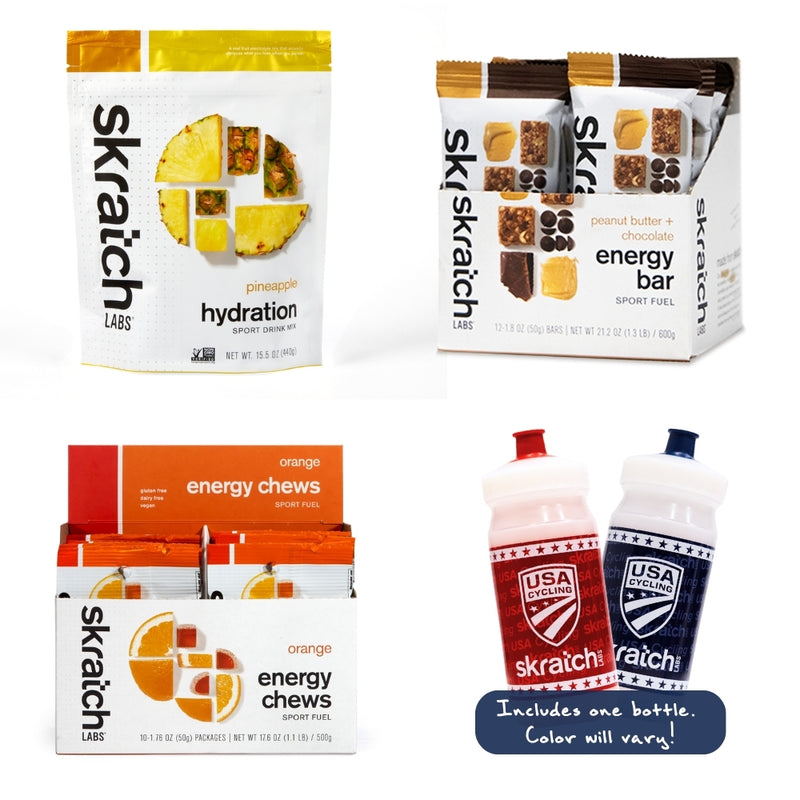 USA Cycling x Skratch Labs “Pro Perk” Kit – Fuel System Edition