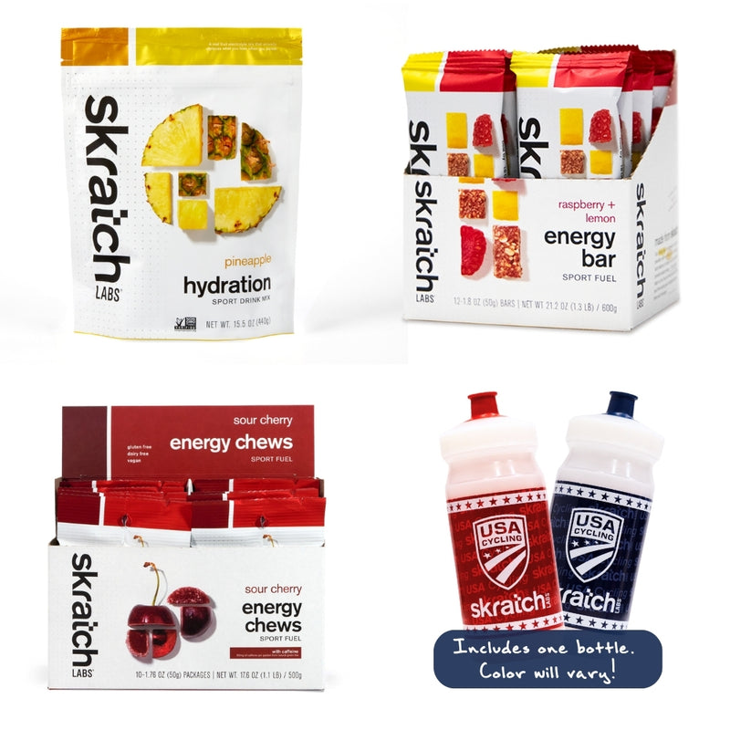 USA Cycling x Skratch Labs “Pro Perk” Kit – Fuel System Edition