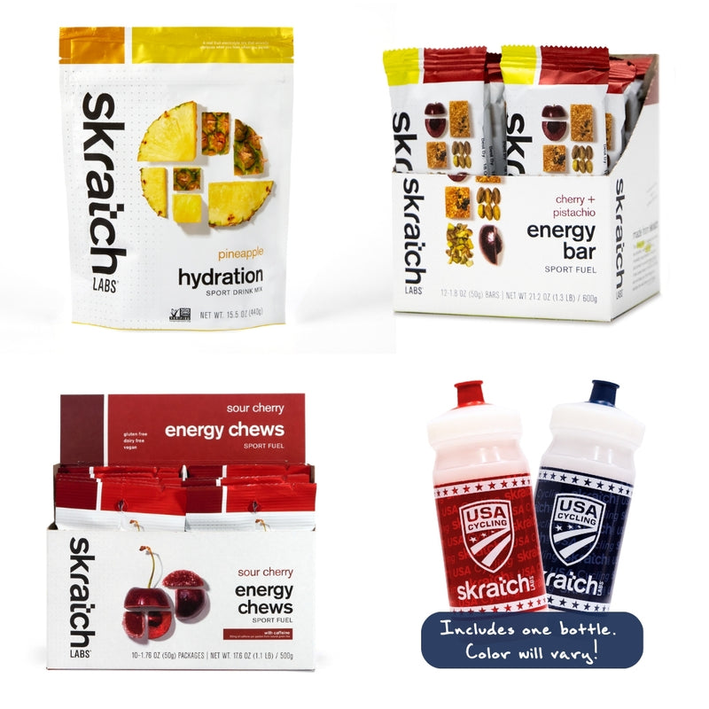 USA Cycling x Skratch Labs “Pro Perk” Kit – Fuel System Edition
