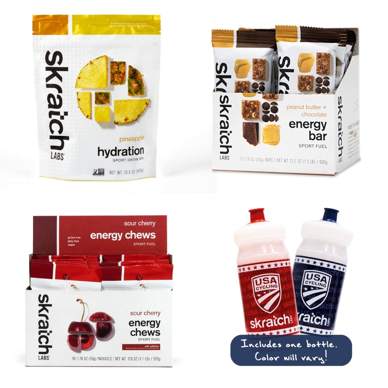 USA Cycling x Skratch Labs “Pro Perk” Kit – Fuel System Edition