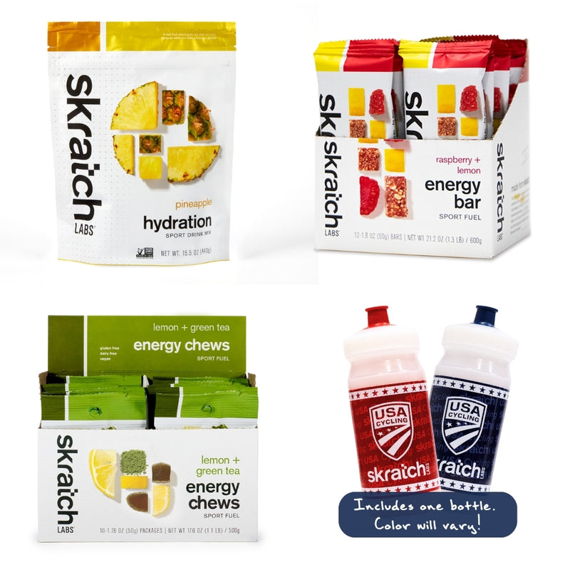 USA Cycling x Skratch Labs “Pro Perk” Kit – Fuel System Edition