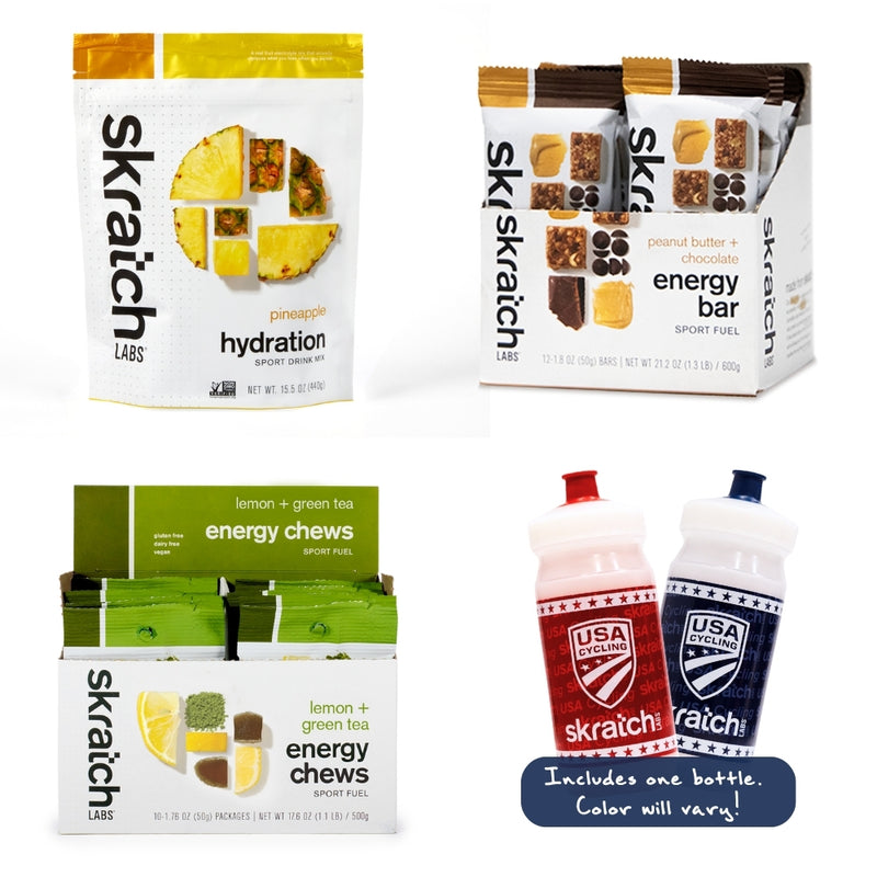 USA Cycling x Skratch Labs “Pro Perk” Kit – Fuel System Edition