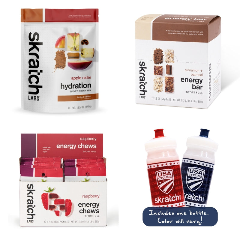 USA Cycling x Skratch Labs “Pro Perk” Kit – Fuel System Edition