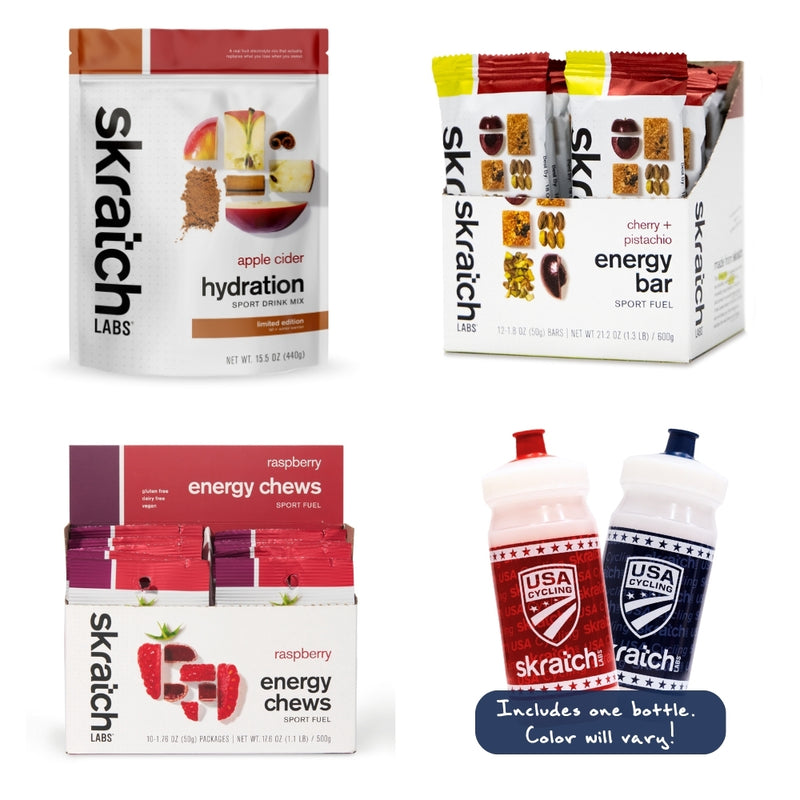 USA Cycling x Skratch Labs “Pro Perk” Kit – Fuel System Edition