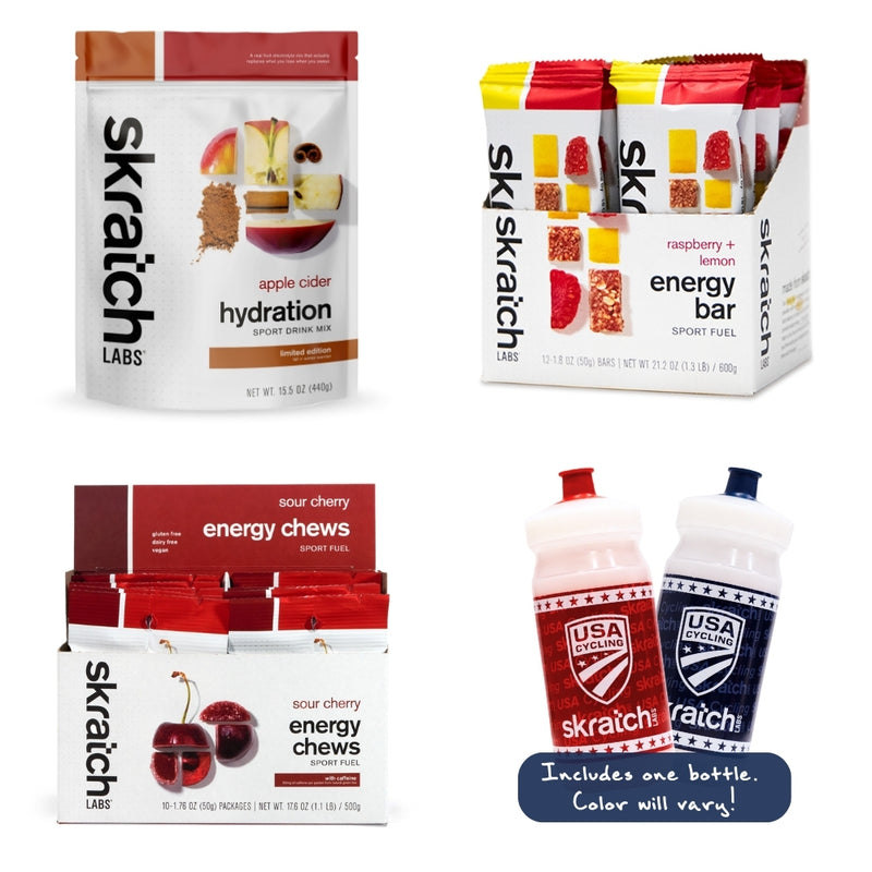 USA Cycling x Skratch Labs “Pro Perk” Kit – Fuel System Edition
