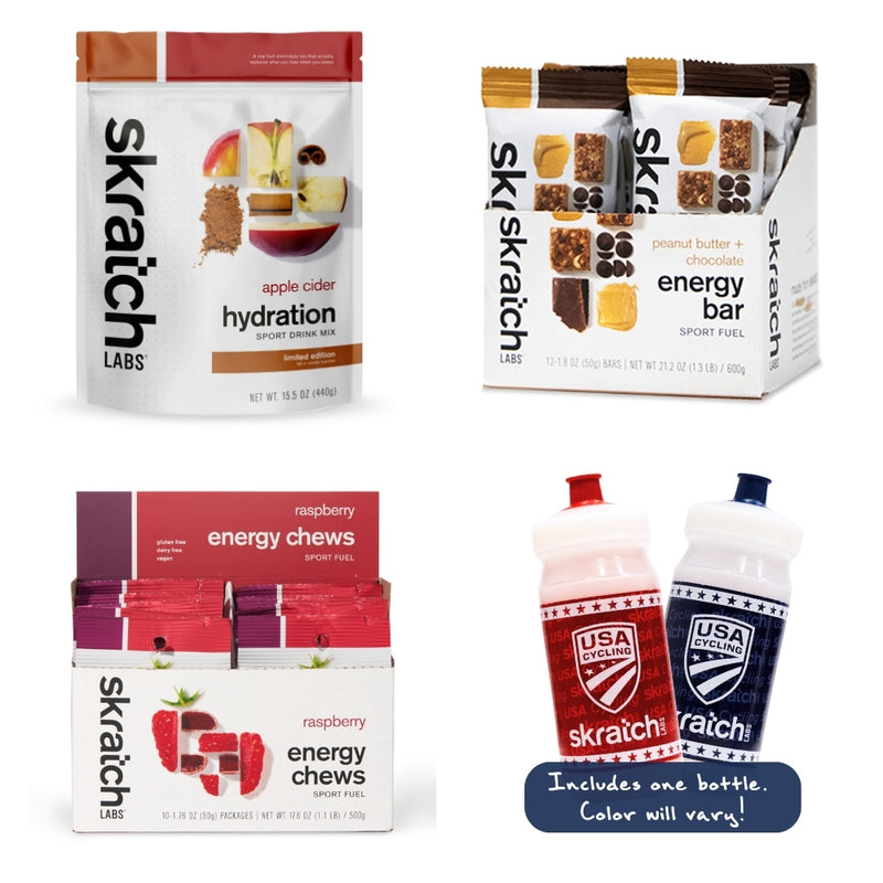 USA Cycling x Skratch Labs “Pro Perk” Kit – Fuel System Edition