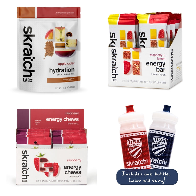 USA Cycling x Skratch Labs “Pro Perk” Kit – Fuel System Edition
