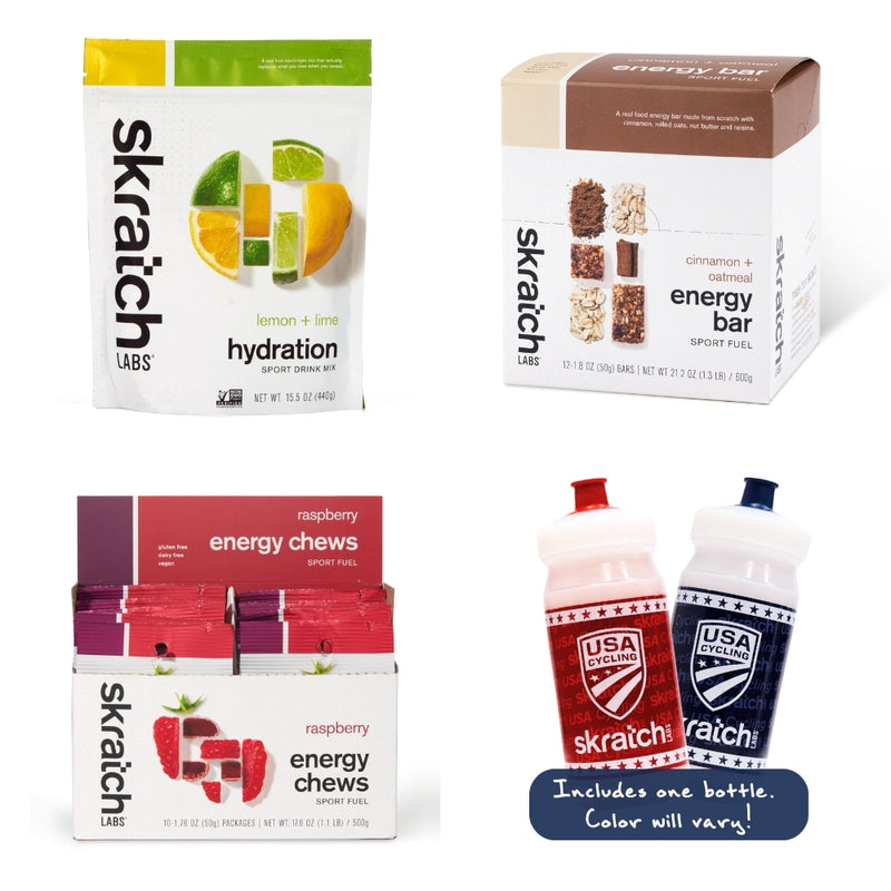 USA Cycling x Skratch Labs “Pro Perk” Kit – Fuel System Edition