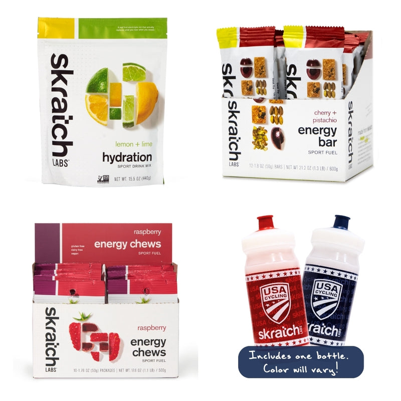 USA Cycling x Skratch Labs “Pro Perk” Kit – Fuel System Edition