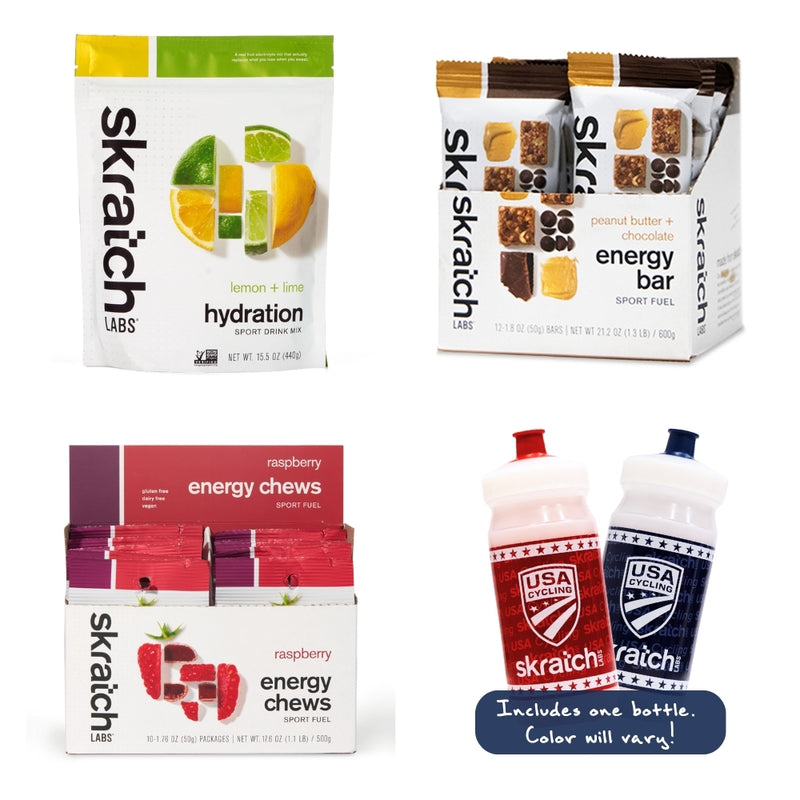 USA Cycling x Skratch Labs “Pro Perk” Kit – Fuel System Edition