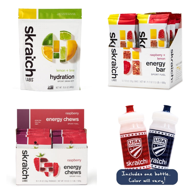 USA Cycling x Skratch Labs “Pro Perk” Kit – Fuel System Edition