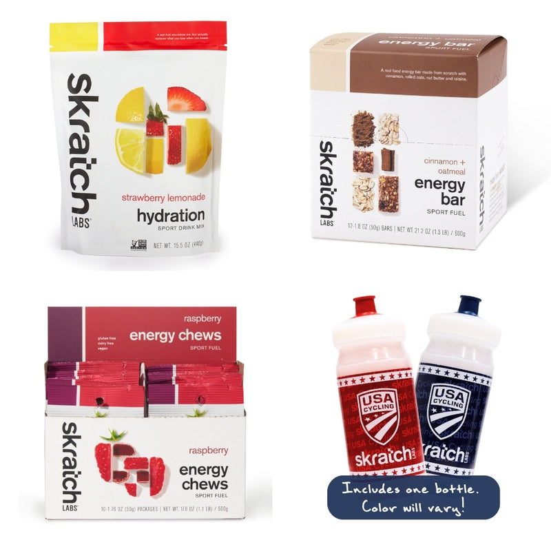 USA Cycling x Skratch Labs “Pro Perk” Kit – Fuel System Edition