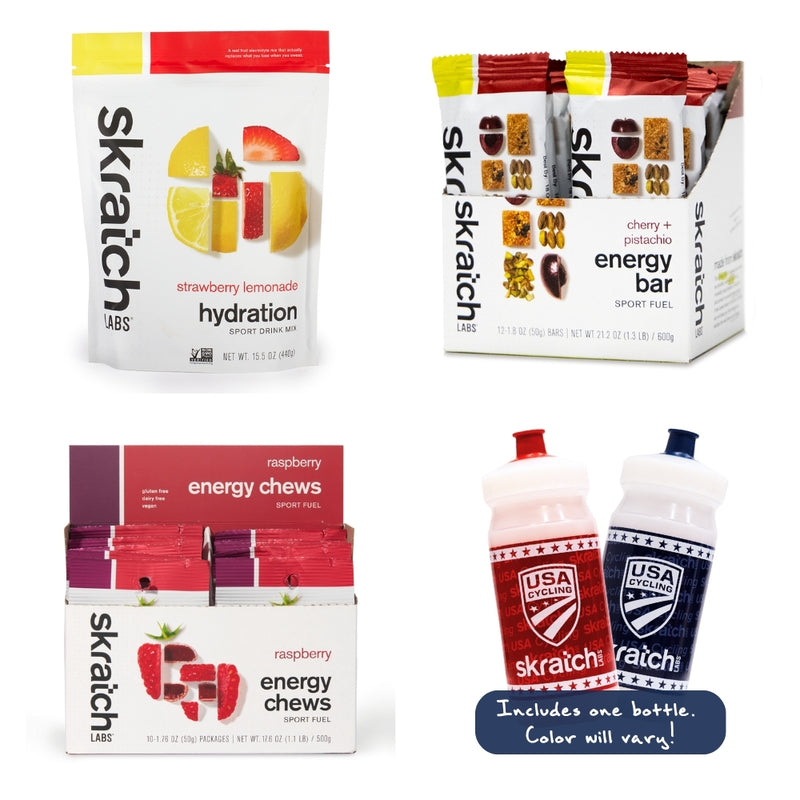 USA Cycling x Skratch Labs “Pro Perk” Kit – Fuel System Edition