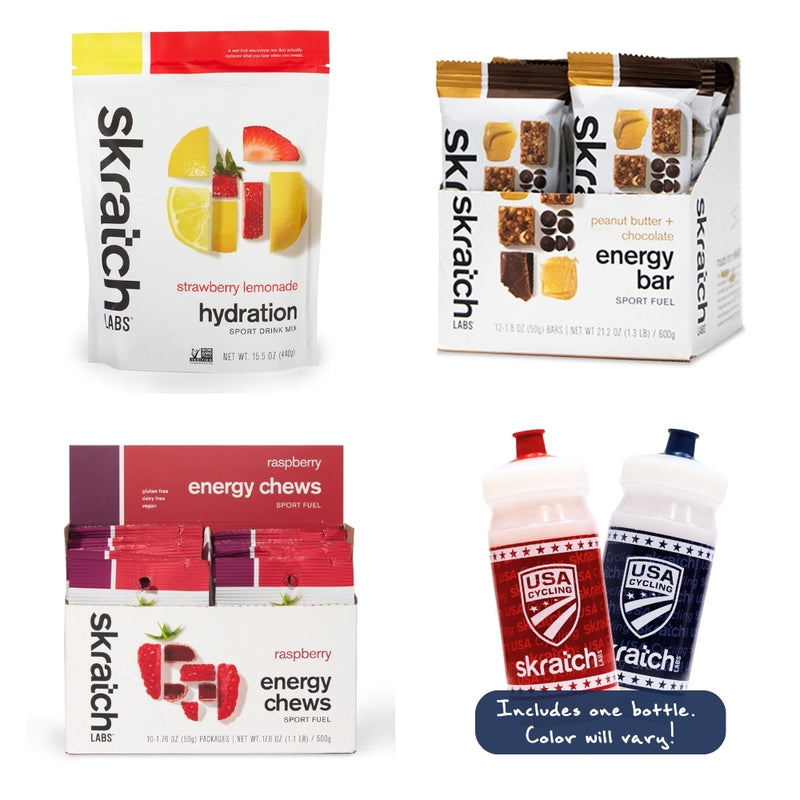 USA Cycling x Skratch Labs “Pro Perk” Kit – Fuel System Edition