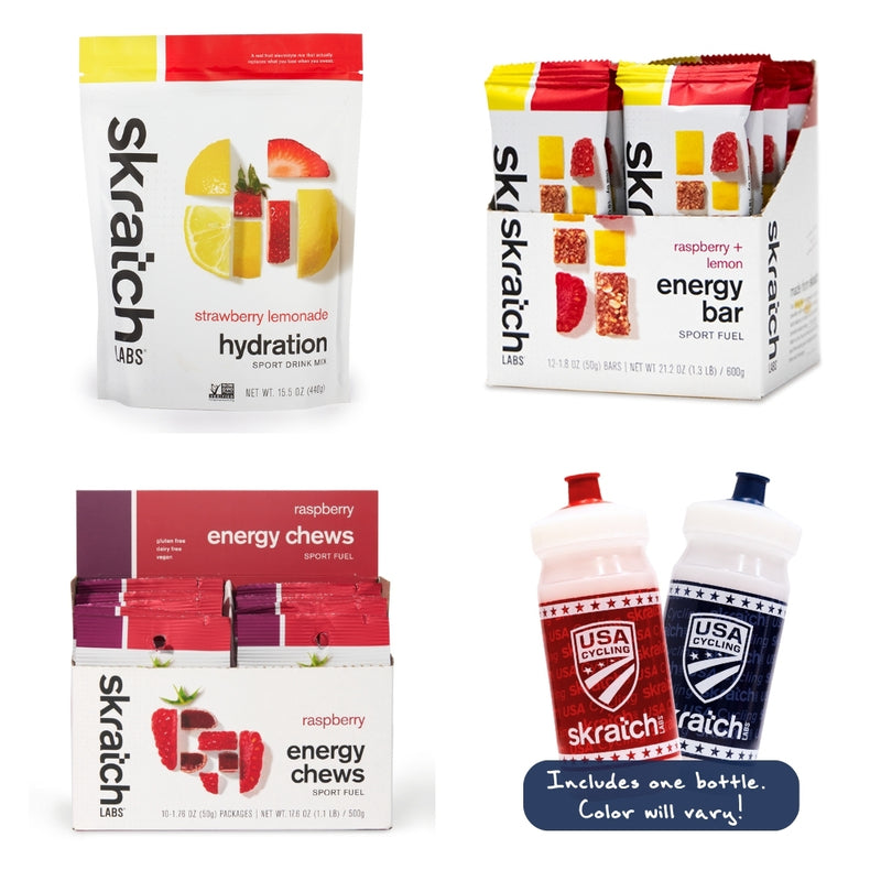 USA Cycling x Skratch Labs “Pro Perk” Kit – Fuel System Edition