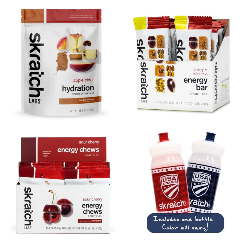 USA Cycling x Skratch Labs “Pro Perk” Kit – Fuel System Edition