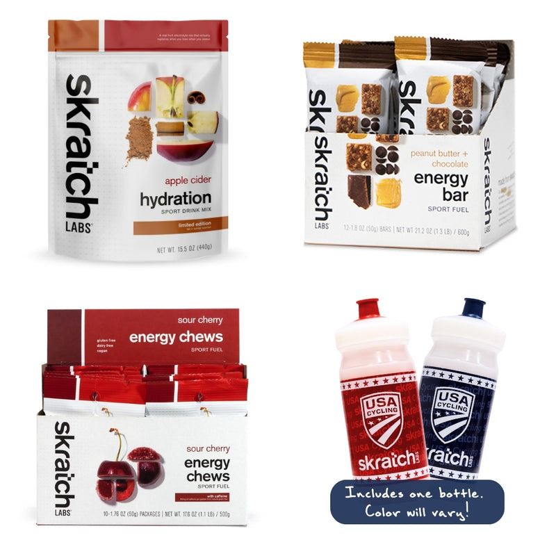 USA Cycling x Skratch Labs “Pro Perk” Kit – Fuel System Edition