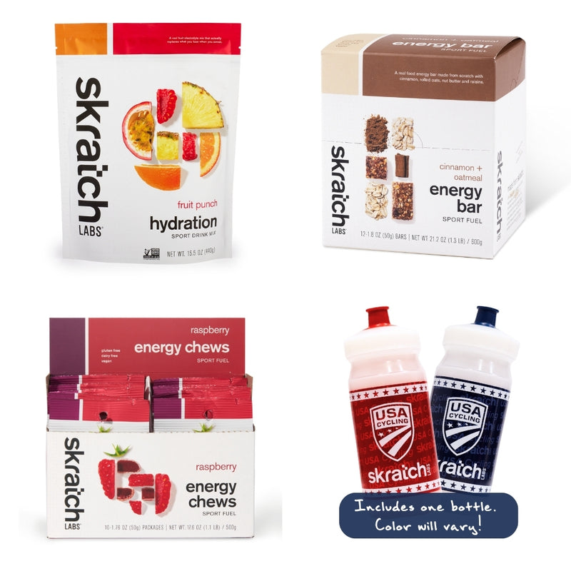 USA Cycling x Skratch Labs “Pro Perk” Kit – Fuel System Edition