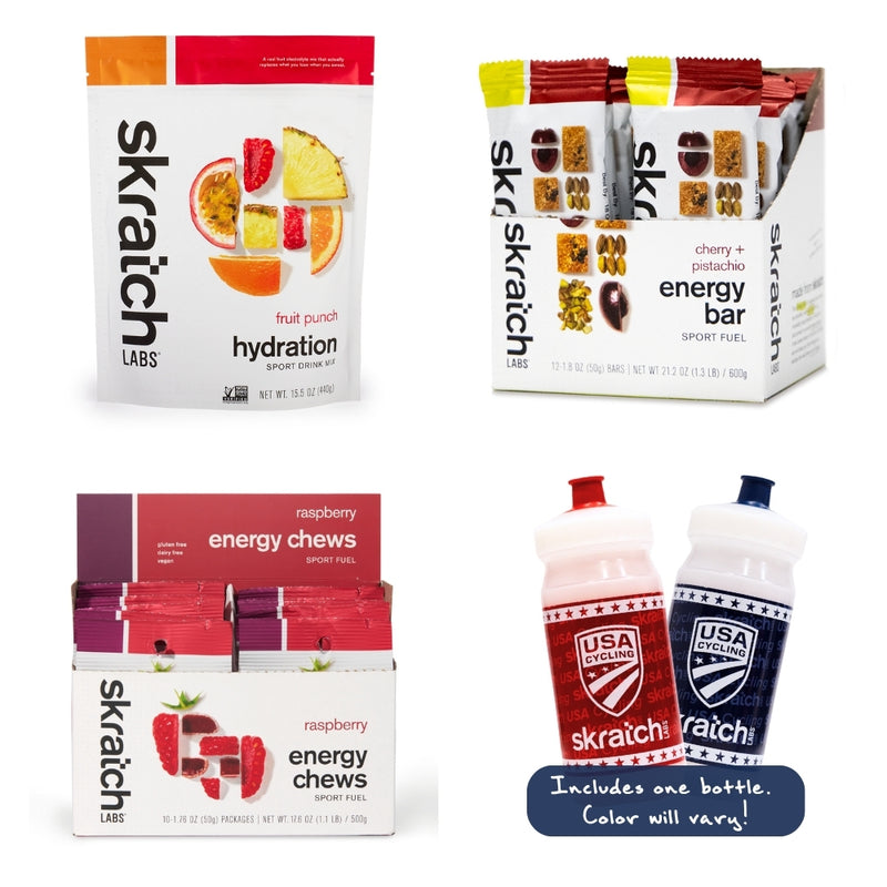 USA Cycling x Skratch Labs “Pro Perk” Kit – Fuel System Edition