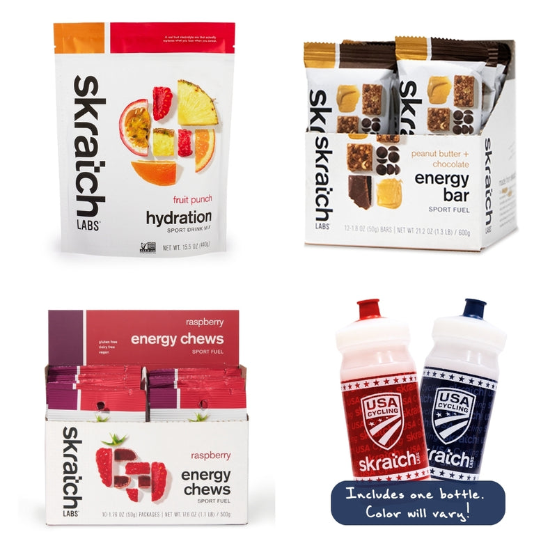 USA Cycling x Skratch Labs “Pro Perk” Kit – Fuel System Edition