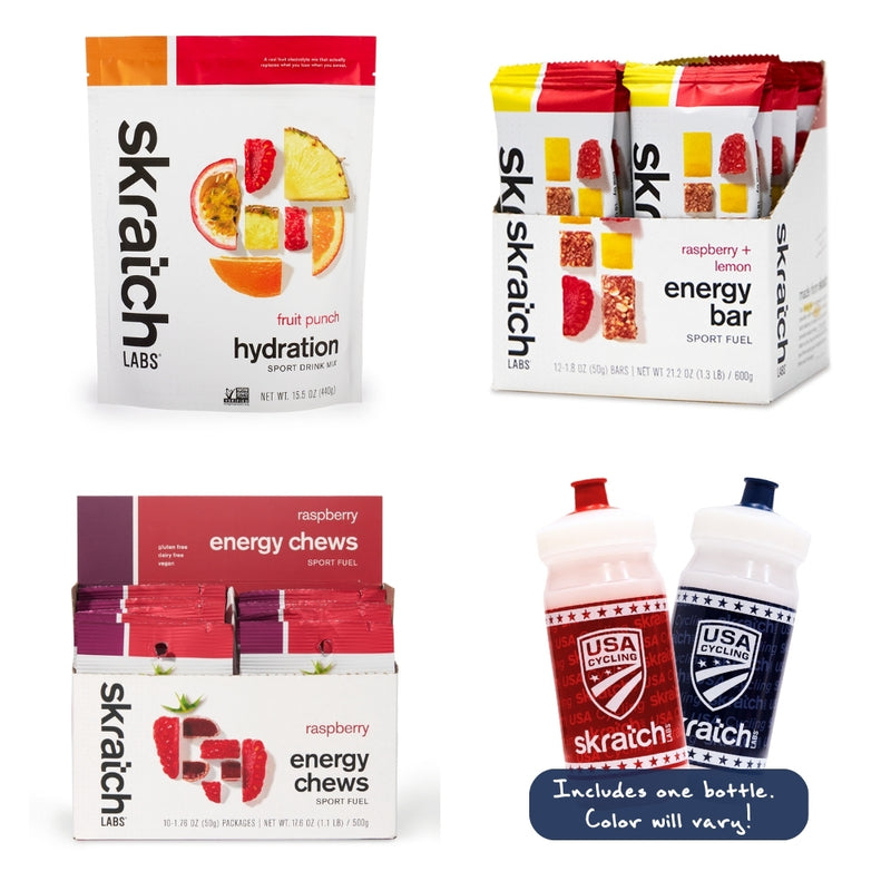 USA Cycling x Skratch Labs “Pro Perk” Kit – Fuel System Edition