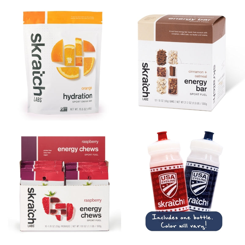 USA Cycling x Skratch Labs “Pro Perk” Kit – Fuel System Edition