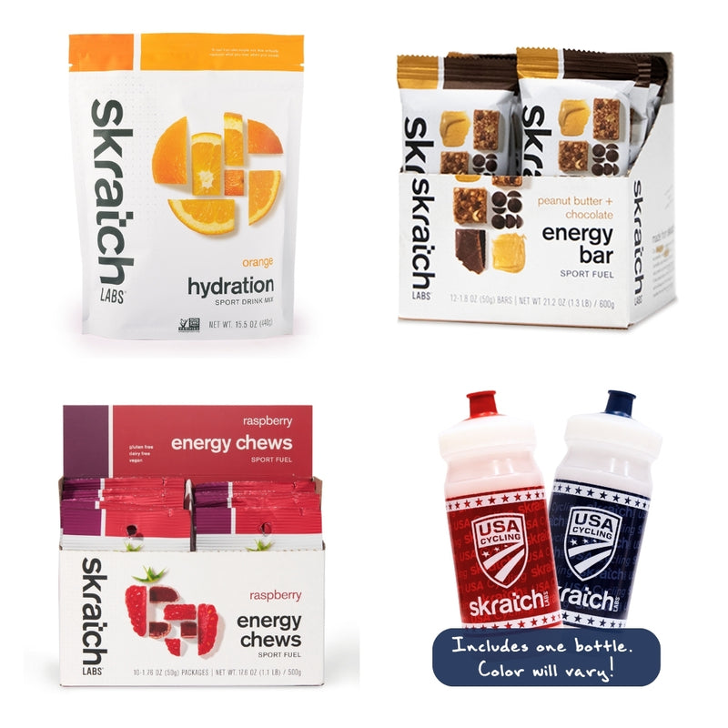 USA Cycling x Skratch Labs “Pro Perk” Kit – Fuel System Edition