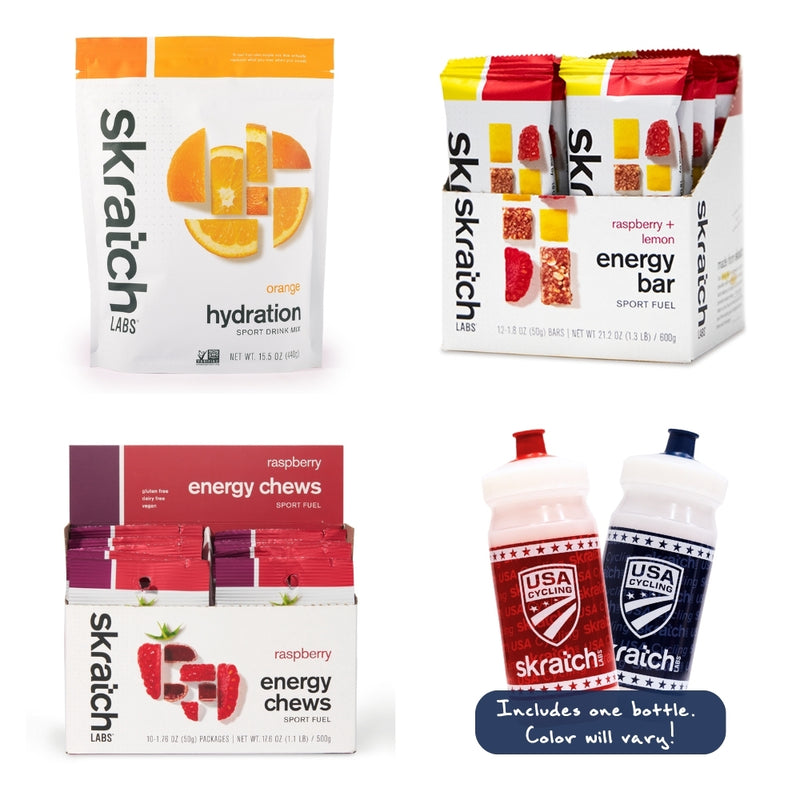 USA Cycling x Skratch Labs “Pro Perk” Kit – Fuel System Edition
