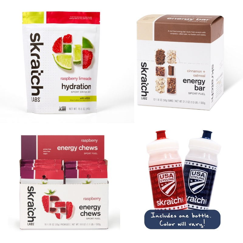 USA Cycling x Skratch Labs “Pro Perk” Kit – Fuel System Edition