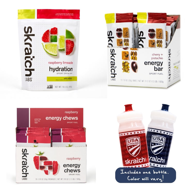 USA Cycling x Skratch Labs “Pro Perk” Kit – Fuel System Edition