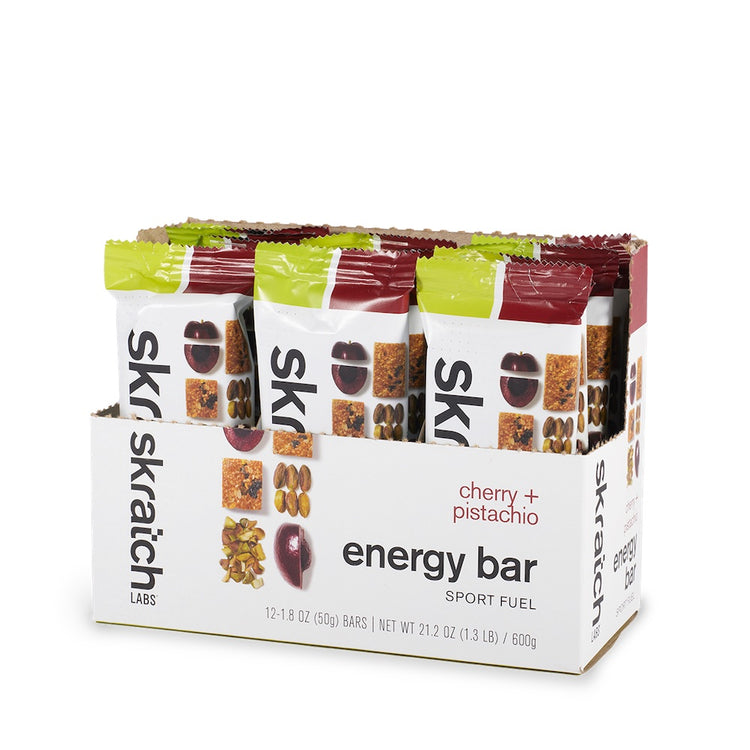 Energy Bar Sport Fuel - 12 Pack, Cherry + Pistachio