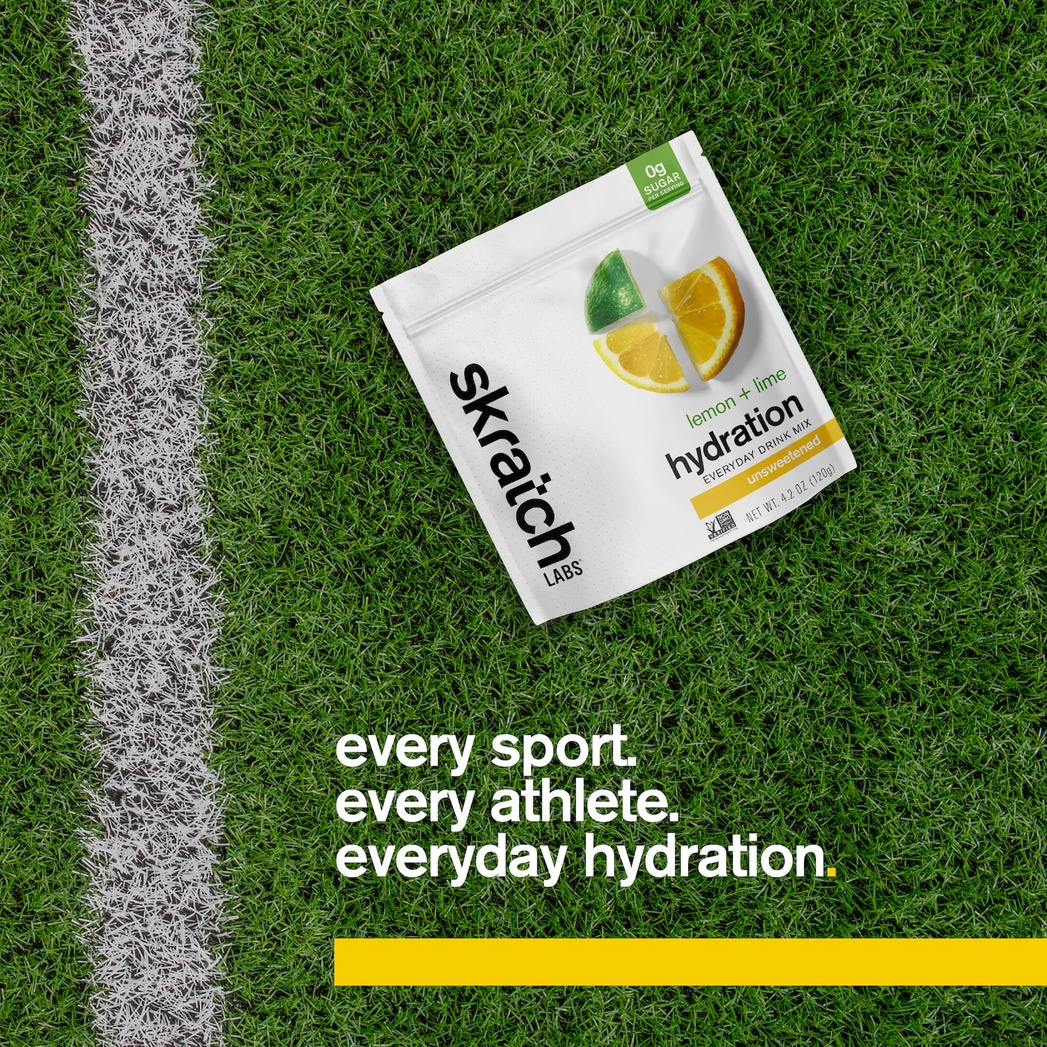 Hydration Everyday Drink Mix - Lemon + Lime, Resealable Bag - 30 serving