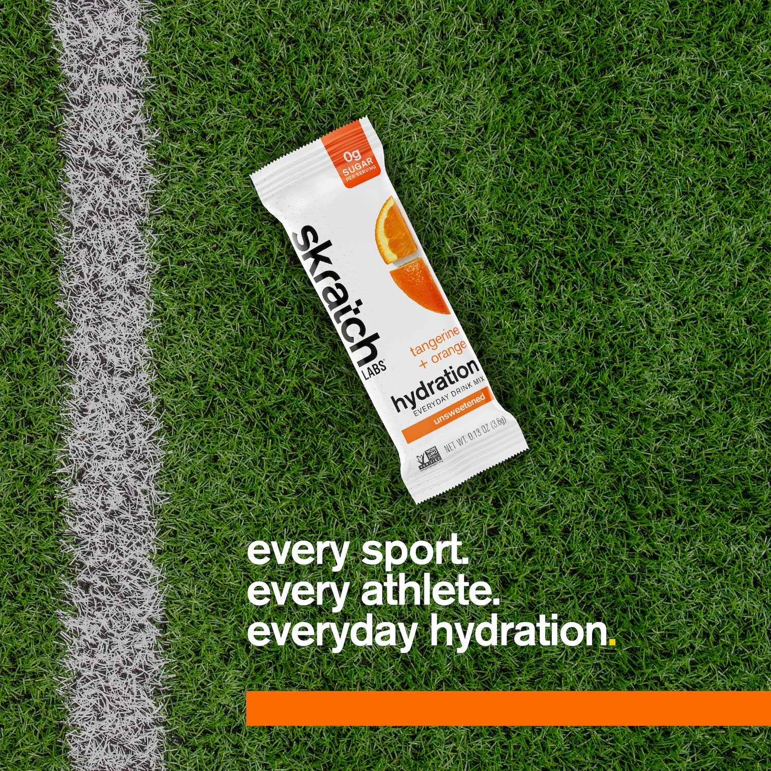 Hydration Everyday Drink Mix - Tangerine + Orange, Single Serving 15 Pack