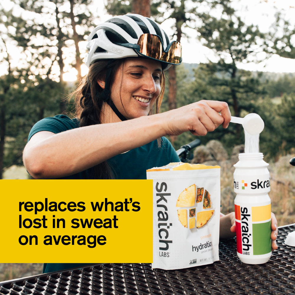 Hydration Sport Drink Mix, Resealable Bag - 20 serving, Pineapple