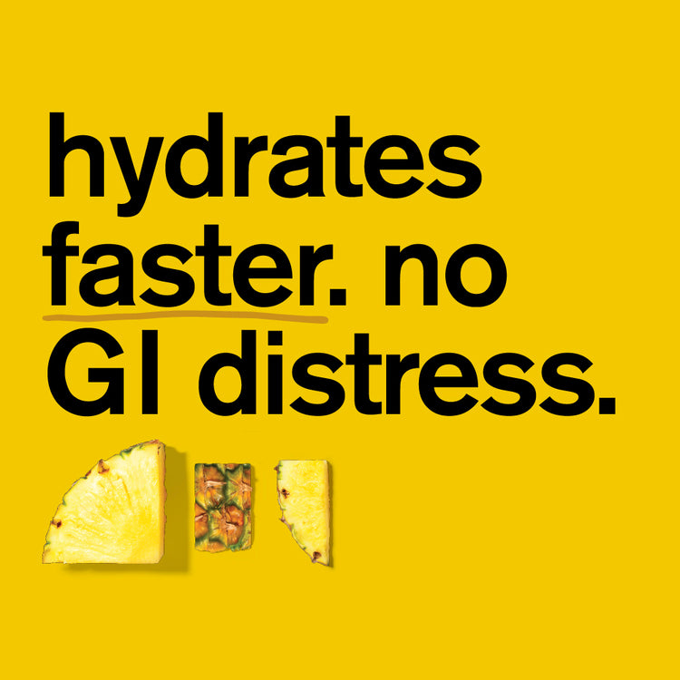 Hydration Sport Drink Mix, Resealable Bag - 20 serving, Pineapple