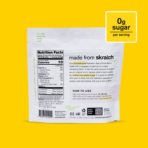 Unsweetened Hydration Sport Drink Mix - sku:UDM-LL-120g