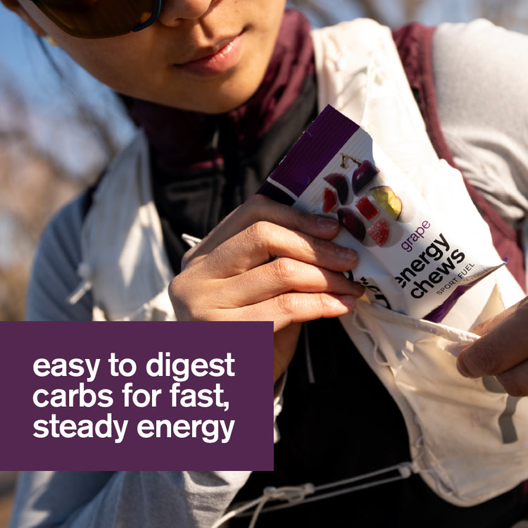 Energy Chews Sport Fuel - Single Pouch, Grape