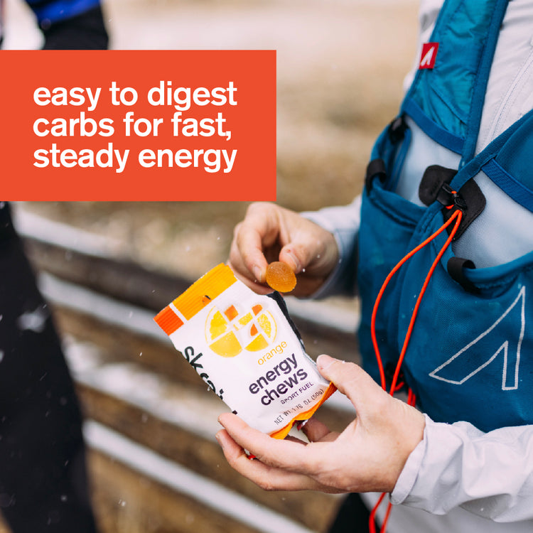 Energy Chews Sport Fuel - Single Pouch, Orange