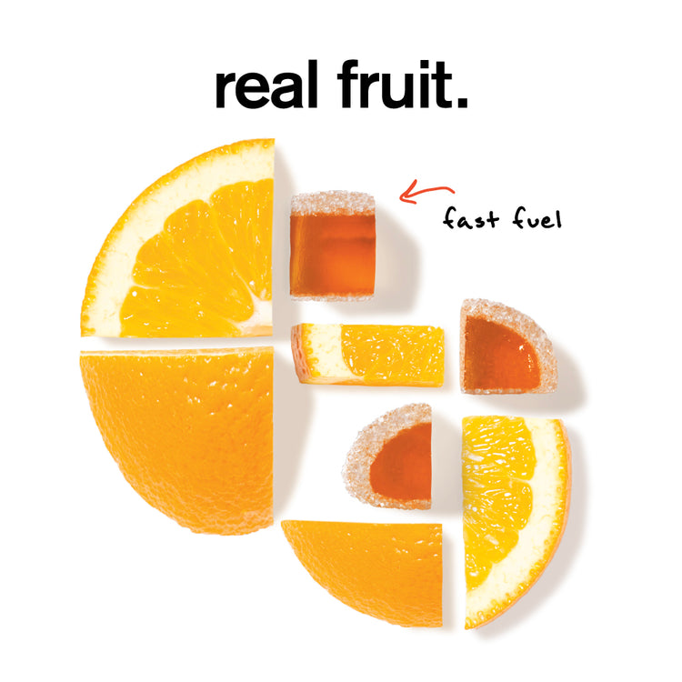 Energy Chews Sport Fuel - Single Pouch, Orange