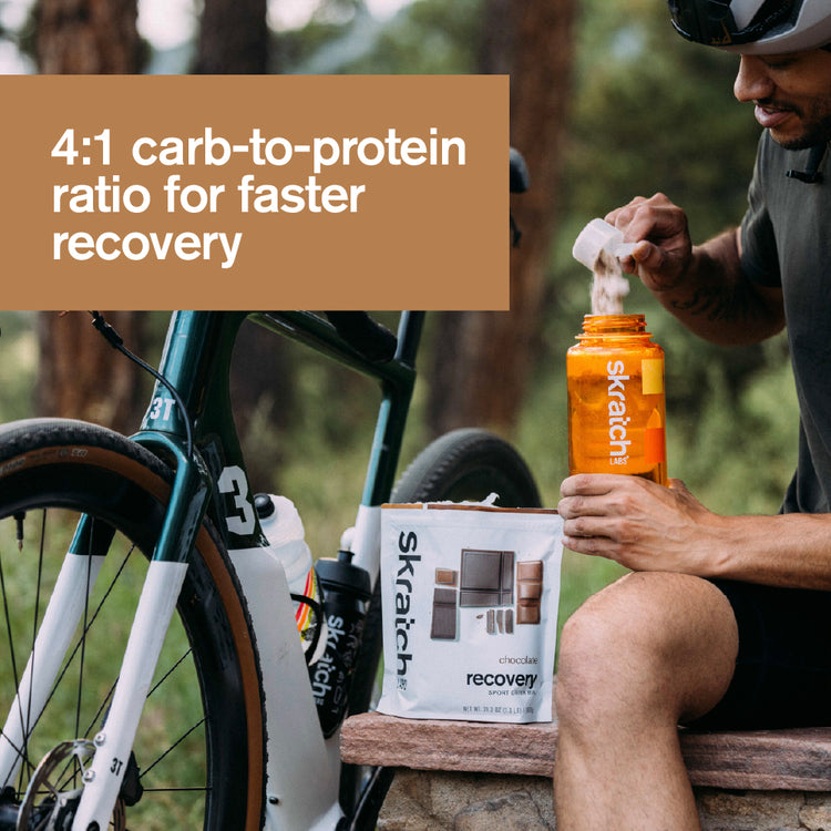 Recovery Sport Drink Mix - Resealable Bag - 24 Serving, Chocolate