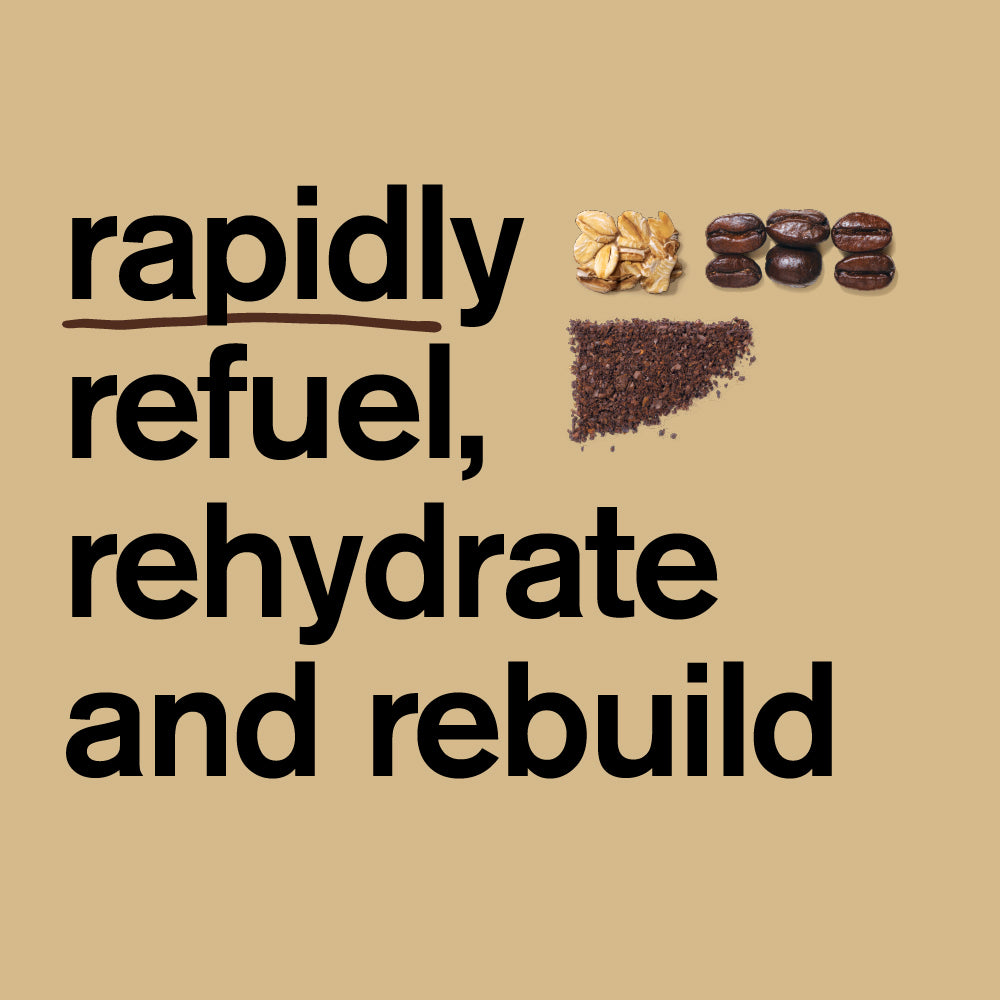 Recovery Sport Drink Mix - Resealable Bag - 12 Serving, Vegan Oat Milk Latte