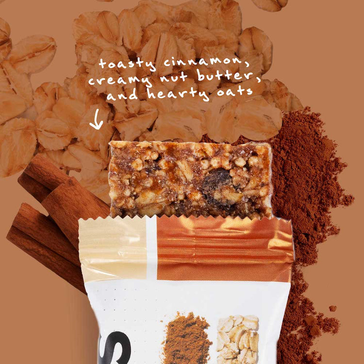 Energy Bar Sport Fuel - 12 Pack, Cinnamon + Oatmeal